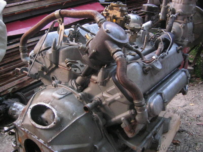 двигатель газ 66 
