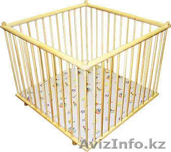 Детский манеж деревянный - Изображение #1, Объявление #142321
