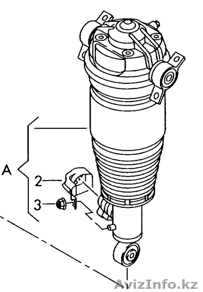 пневмобалон на ауди ку7, срочно - Изображение #1, Объявление #229192