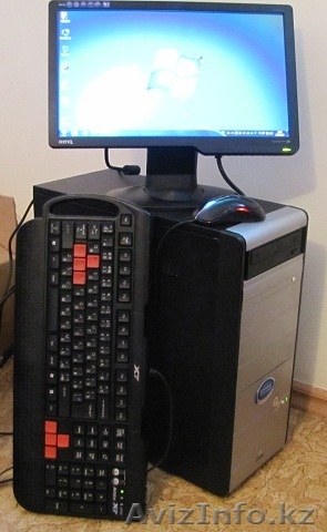 Игровой комьютер. мышь, клава, монитор ЖК - Изображение #1, Объявление #299289