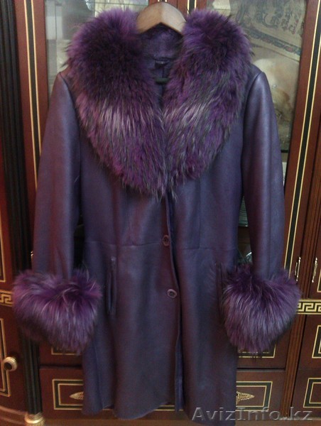 Продаю дубленку с воротником из чернобурки - Изображение #1, Объявление #453766