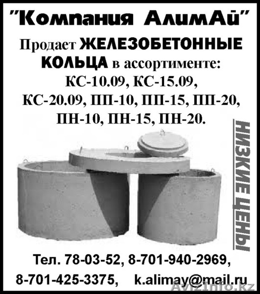 Кольца колодезные - Изображение #1, Объявление #638131