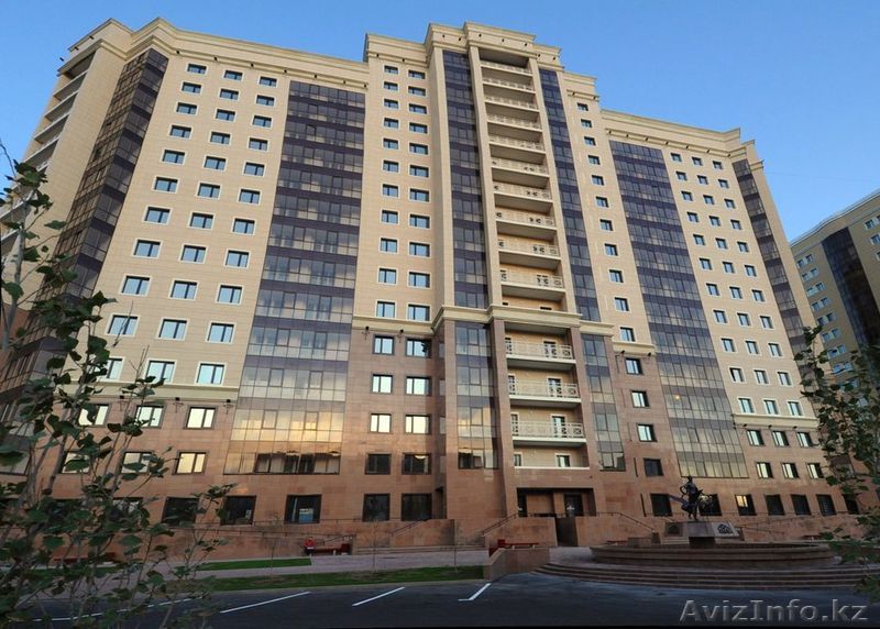 1-ком квартира в ЖК \"Абай-2\" бизнес класса (золотой квадрат) - Изображение #1, Объявление #877581