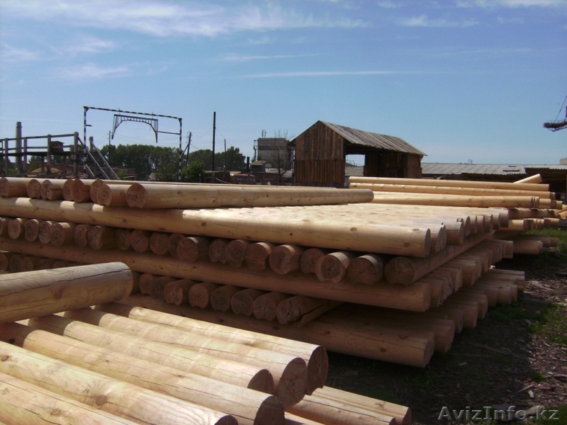 Продам оцилиндрованное бревно из Ангарского леса.	 - Изображение #1, Объявление #889997