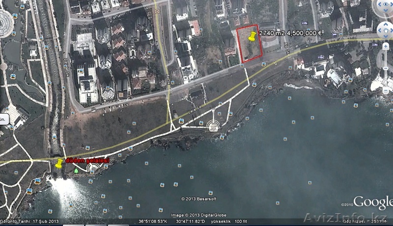 Участок на берегу Средиземного моря - Изображение #1, Объявление #893210