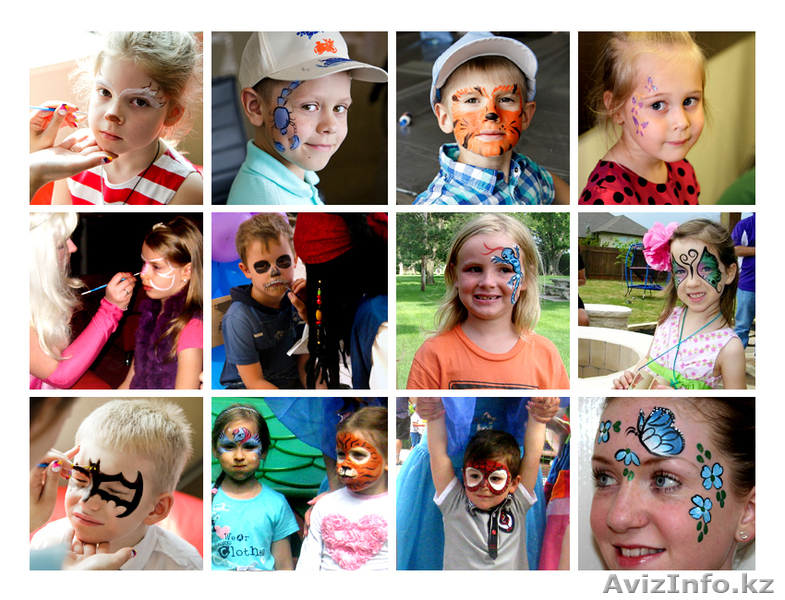 Аквагрим ,боди-арт и рисование по телу в Астане - Изображение #1, Объявление #975432