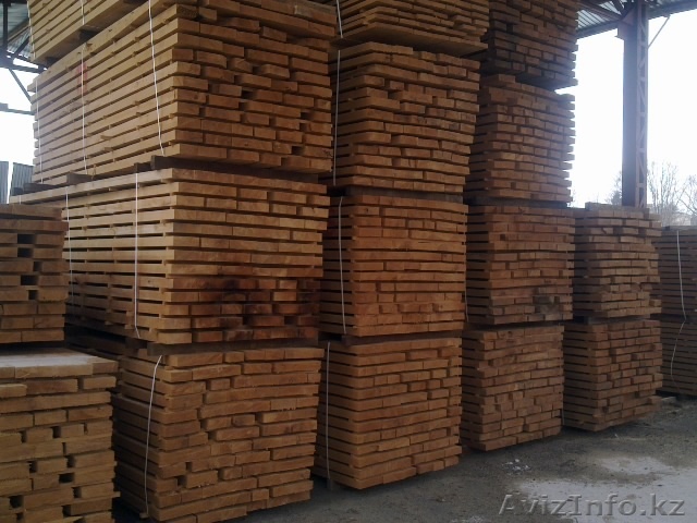 Доска обрезная и не обрезная: Дуб, Красный Дуб, Бук, Сосна. - Изображение #1, Объявление #1030991