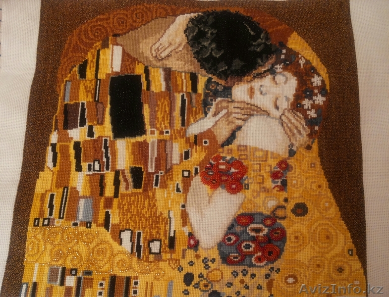 вышивка крестиком "Поцелуй",  - Изображение #1, Объявление #1049451