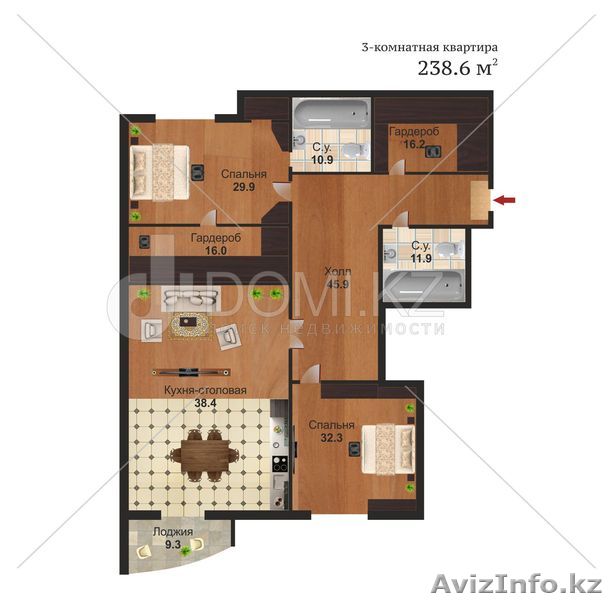 Новая квартира в ЖК Атриум. - Изображение #1, Объявление #1043953