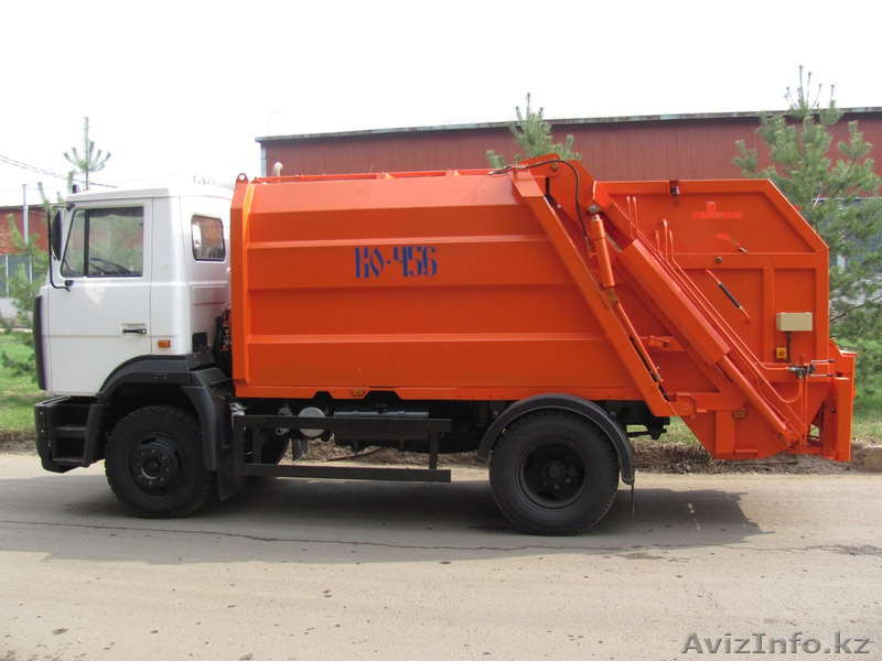 Мусоровоз с задней загрузкой ко-456-10 - Изображение #1, Объявление #1085322