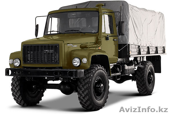 Газ-33081 "Садко", борт, тент. Колесная формула 4х4 - Изображение #1, Объявление #1086304