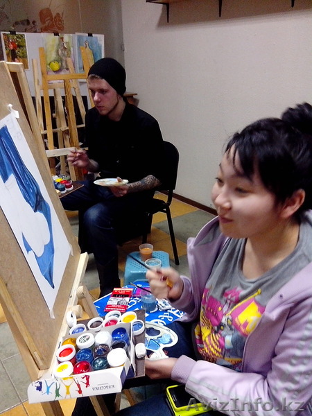 Частные уроки по рисованию ,живопись в Астане - Изображение #1, Объявление #1096420