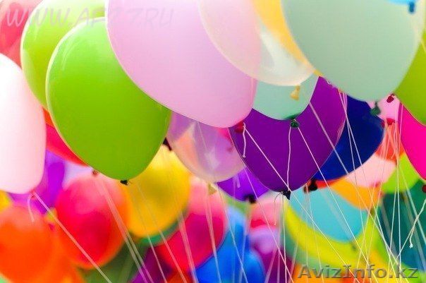 Воздушные гелевые гелиевые шары в Астане с достакой недорого - Изображение #1, Объявление #1121259