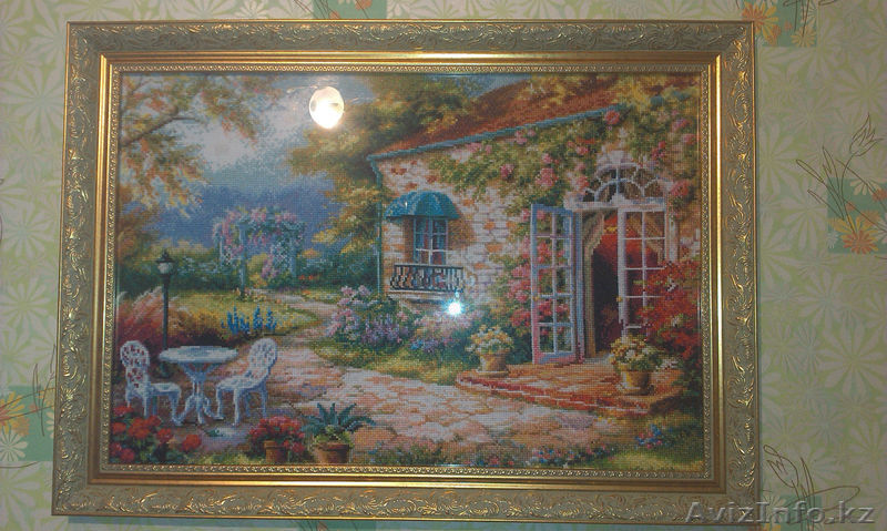 Продам большую вышитую картину. - Изображение #1, Объявление #1132819