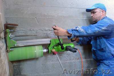 бурения отверстий, алмазное сверление в астане - Изображение #1, Объявление #1128280