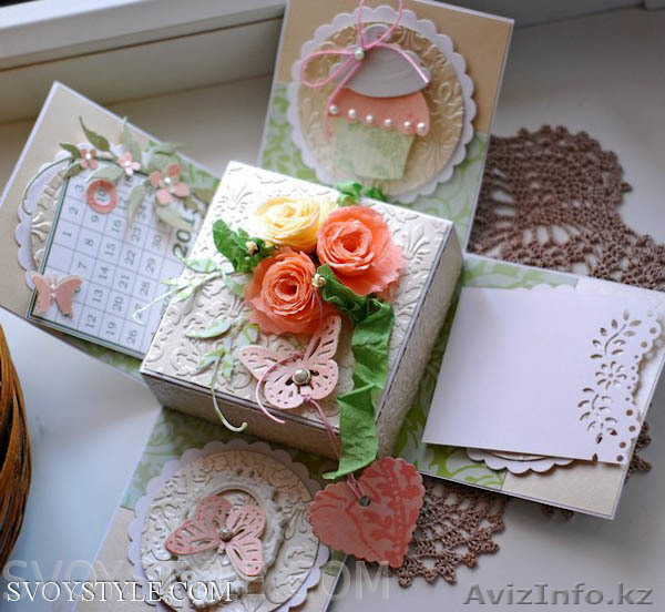Курсы по скрапбукингу и декупажу, рукоделию в Астане - Изображение #1, Объявление #1141920