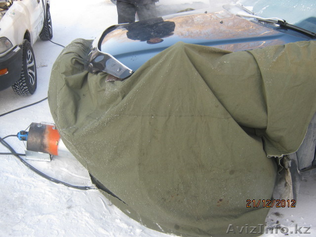 Отогрев авто тепловой пушкой, запуск двигателя, просушка свечей. Астана.Пригород - Изображение #1, Объявление #1177159