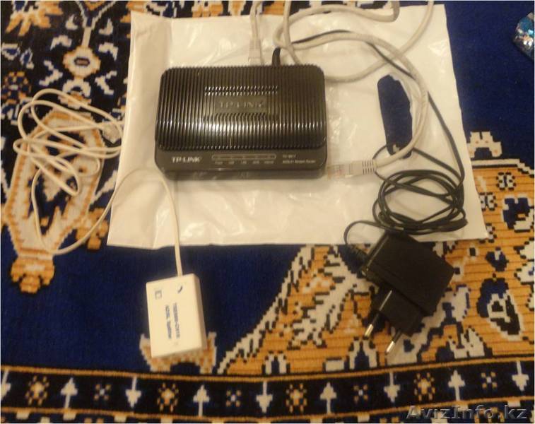 Продам модем роутер TP-Link ADSL2 Ethernet/USB Router - Изображение #1, Объявление #1179269