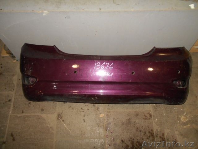 Бампер задний Hyundai Accent хэтч. под парктроник (SB) - Изображение #1, Объявление #1196217