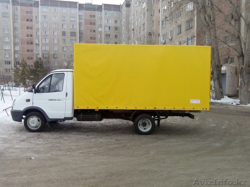 Газель (евро тент) 4.2 м. высота - 2 м. объем - 16 куб. - Изображение #1, Объявление #1224197