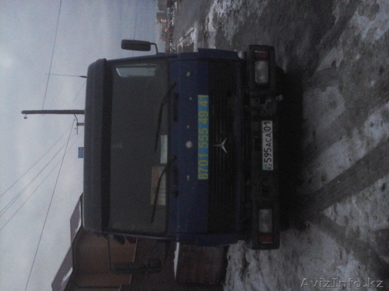 мерседес манипулятор-1317 кузов 6.30 на 2.45 борта алюминиевые высокие. кабина с - Изображение #1, Объявление #1229564