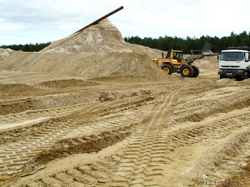 Продажа песка, щебня, дресвы, грунта.  Купить в  Астане. - Изображение #1, Объявление #1243329