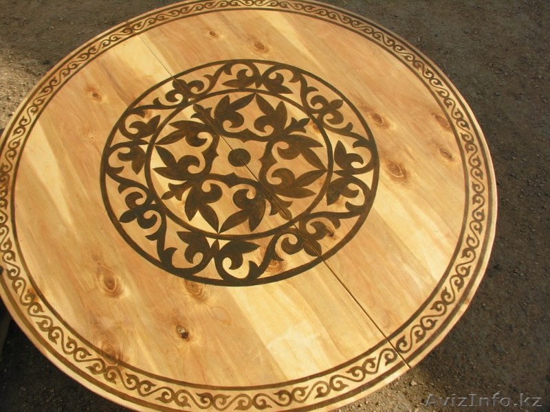 стол казахский, круглый стол новый - Изображение #1, Объявление #322241