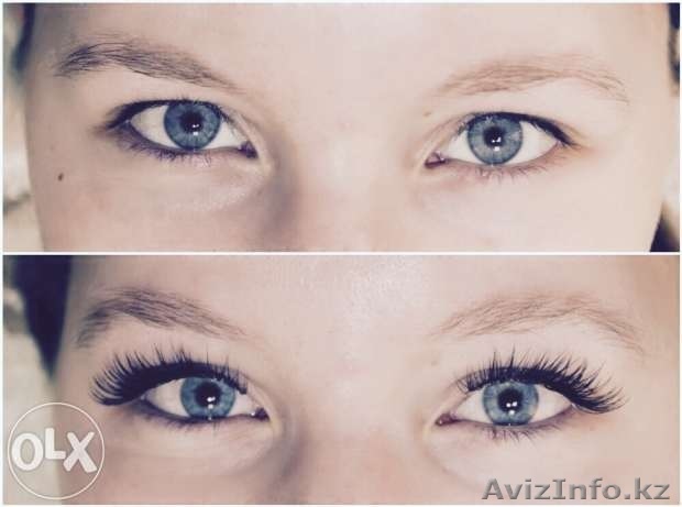 Профессиональное наращивание ресниц от 3000 тенге. Очень выгодное предложение! - Изображение #1, Объявление #1276377