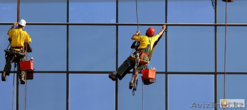 мойка окон промышленый альпинизм - Изображение #1, Объявление #1317037