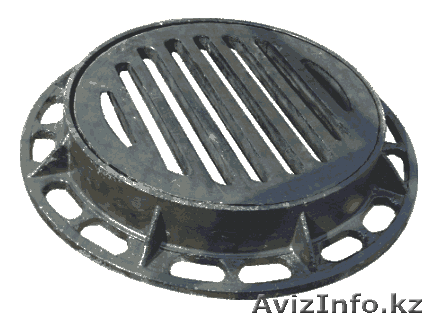 Дождеприемник чугунный круглый ДК - Изображение #1, Объявление #1309292