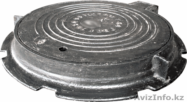 Люк чугунный тип Т с шарниром и запорным устройством - Изображение #1, Объявление #1309270