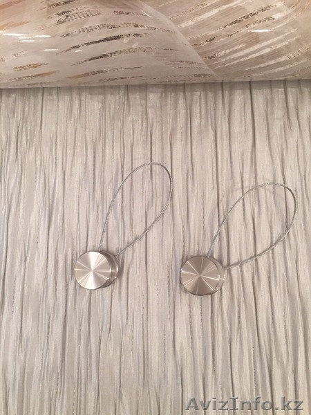 Магнитные клипсы на шторы "Цилиндр", коллекция "Топ-Декор", 2 шт. - Изображение #1, Объявление #1310198