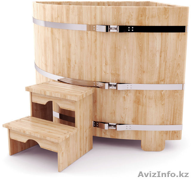 Купель угловая двухместная Кедровая (120*130*130) - Изображение #1, Объявление #1300604