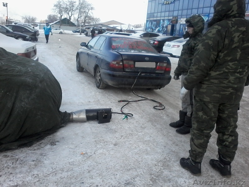 Отогрев тепловой пушкой, прикур, просушка свеч. Выезд в любую точку города - Изображение #1, Объявление #1339794