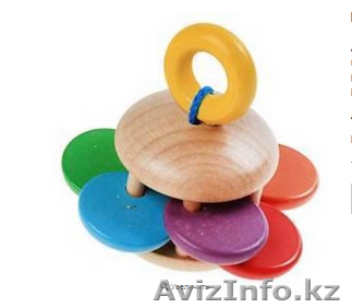 Игрушка музыкальная Погремушка "Цилиндр с колечками" - Изображение #1, Объявление #1365986