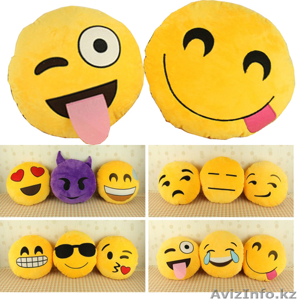 Симпатичные подушки смайлики - Изображение #1, Объявление #1382221