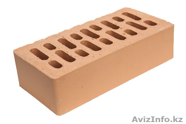 Кирпич керамический облицовочный полуторный пустотелый (персик) - Изображение #1, Объявление #1435012