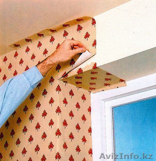 Поклейка обоев любой сложности Астана  - Изображение #1, Объявление #1490442