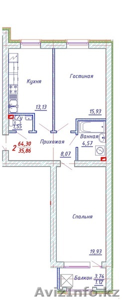 ЖК Венский Квартал! Район Экспо! ул. Орынбор! - Изображение #1, Объявление #1495811