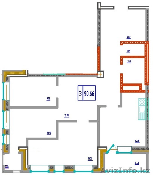  В  ЖК "Кристалл" продам  2-х комнатную квартиру - Изображение #1, Объявление #1498364