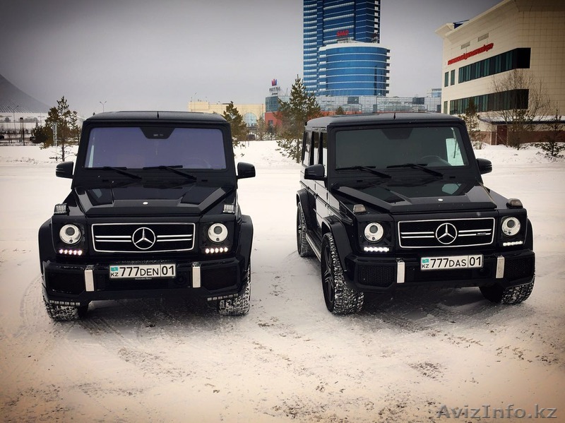 Прокат. От компании "7zvezd" черный Mercedes-Benz Gelandewagen - Изображение #1, Объявление #1493932