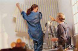 Поклейка галтелей, обоев в Астане. Косметический ремонт.  - Изображение #1, Объявление #1503823