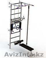 Шведская стенка Мульти-комплект с канатом и кольцами - Изображение #1, Объявление #1513065