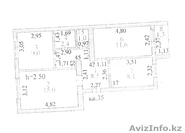 Срочно продам под ипотеку 3-комн. квартиру или за нал. - Изображение #1, Объявление #1522085