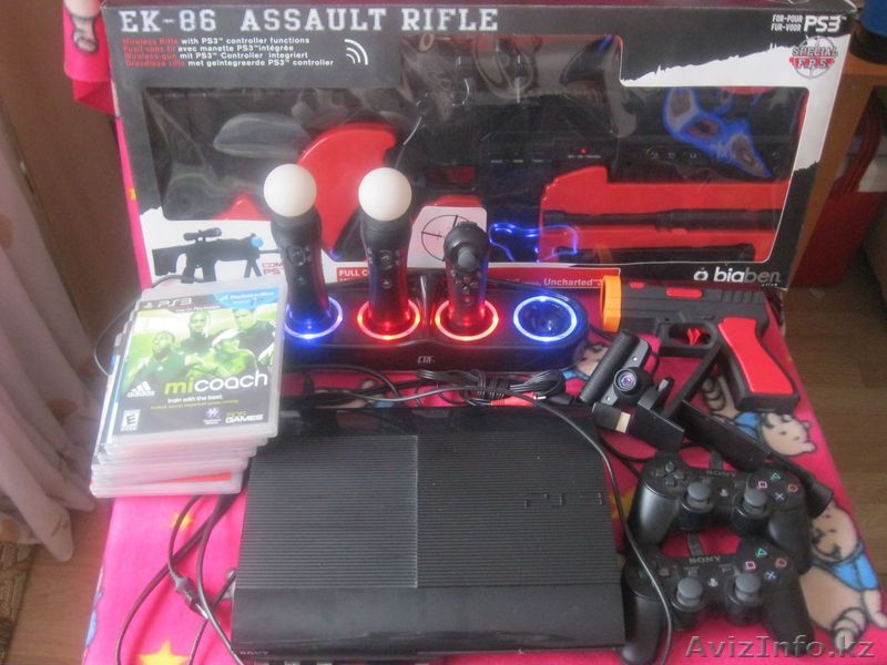 SONY Playstation 3 (THE LAST OF US 500GB) + аксессуары + игры. - Изображение #1, Объявление #1538542