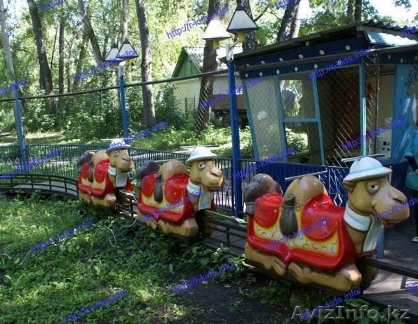 H4Z R-KIDS: Детский аттракцион электрический паровоз/паровозик/поезд. KAP-003 - Изображение #1, Объявление #1553283