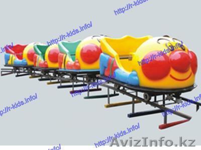 7kq R-KIDS: Электрический аттракцион паровозик для парков и торговых центров. KA - Изображение #1, Объявление #1553308