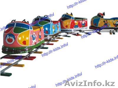 SYR4 R-KIDS: Электрический аттракцион паровозик для парков и торговых центров. K - Изображение #1, Объявление #1553314