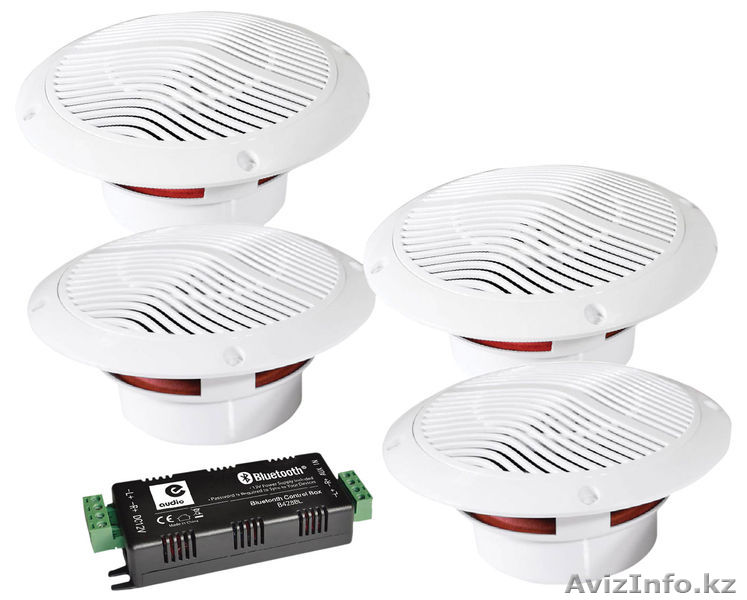 Комплект bluetooth 4 динамика 160вт, для фоновой музыки - Изображение #1, Объявление #1559511