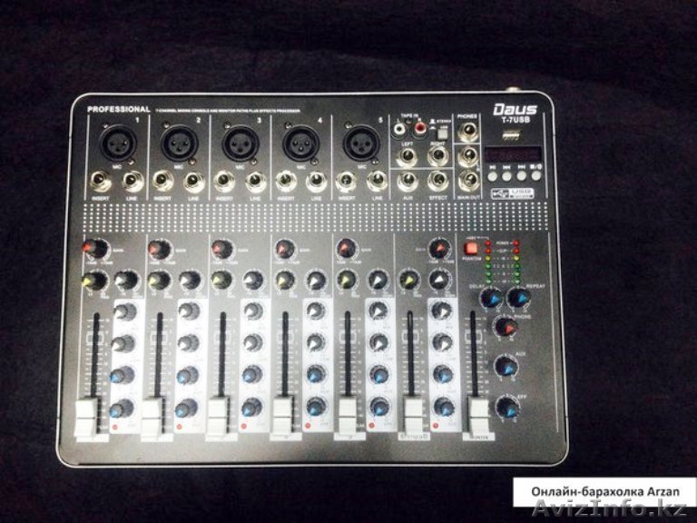 Аналоговый микшерный пульт Daus t-7 - Изображение #1, Объявление #1563919